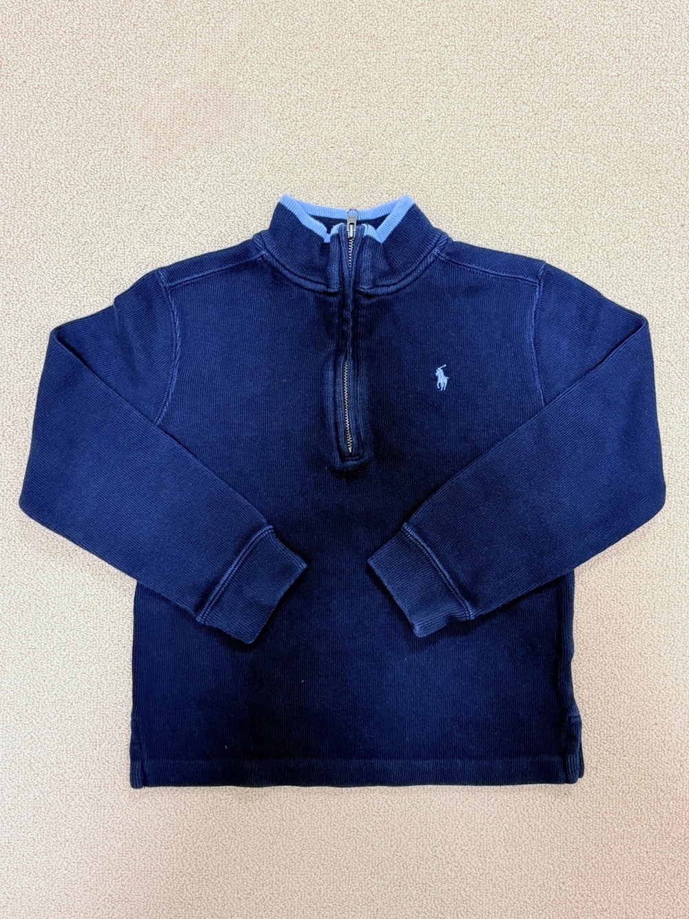 Kids Polo Ralph Lauren Quarter Zip (Size 7 Years Old)